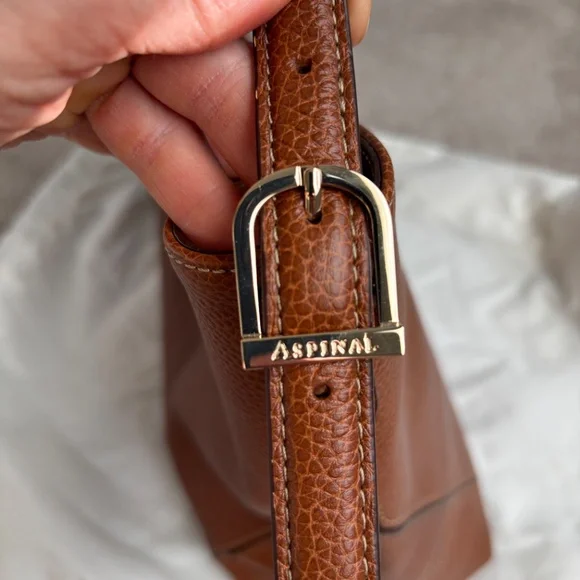 Spinal of London tan hobo leather bag - Picture 6 of 7